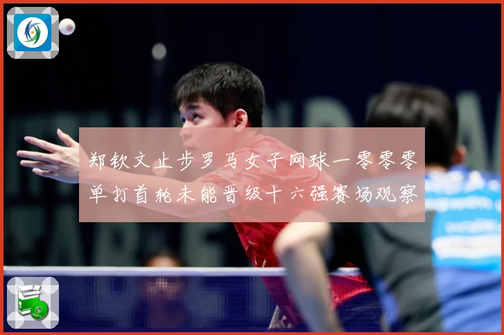 郑钦文止步罗马女子网球一零零零单打首轮未能晋级十六强赛场观察